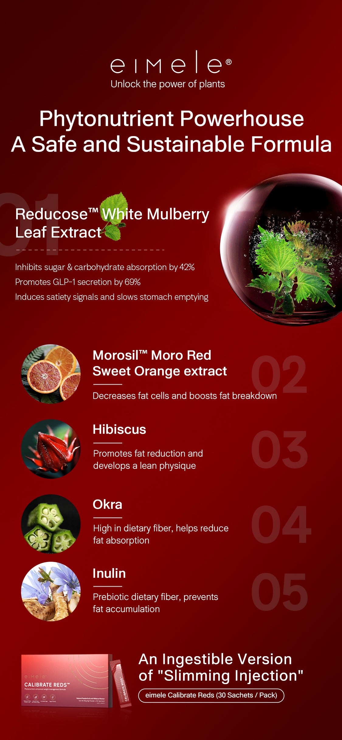 Eimele calibrate red