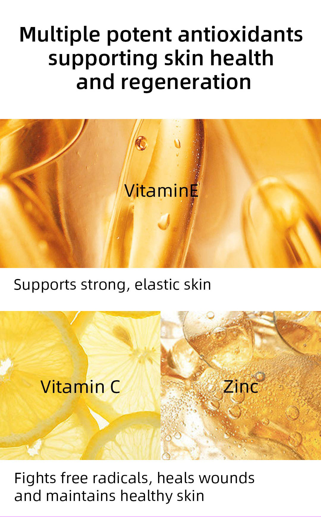 Vida Glow Anti-G-Ox Powder-helps the skin effectively defend against glycation, oxidation and inflammation