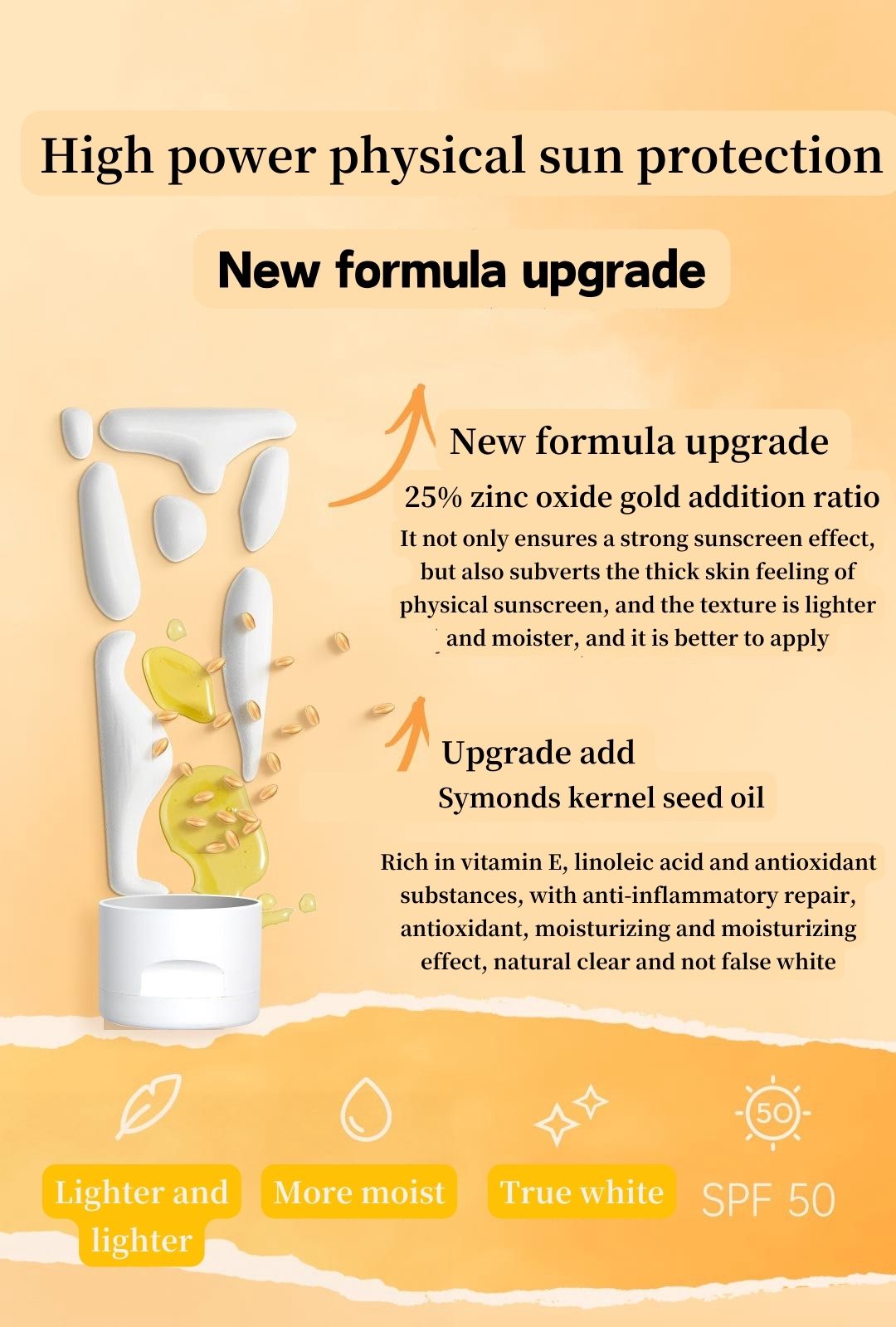 INVISIBLE ZINC Clear High Power Physical Sunscreen SPF50