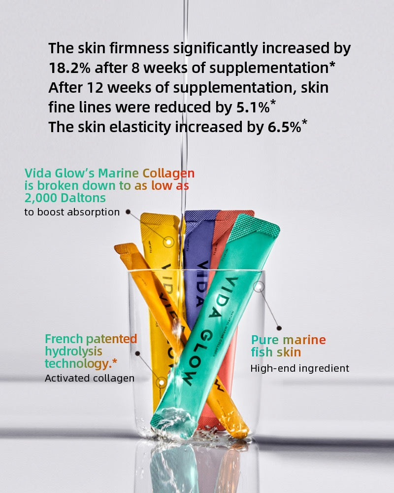 Vida glow natural marine collagen