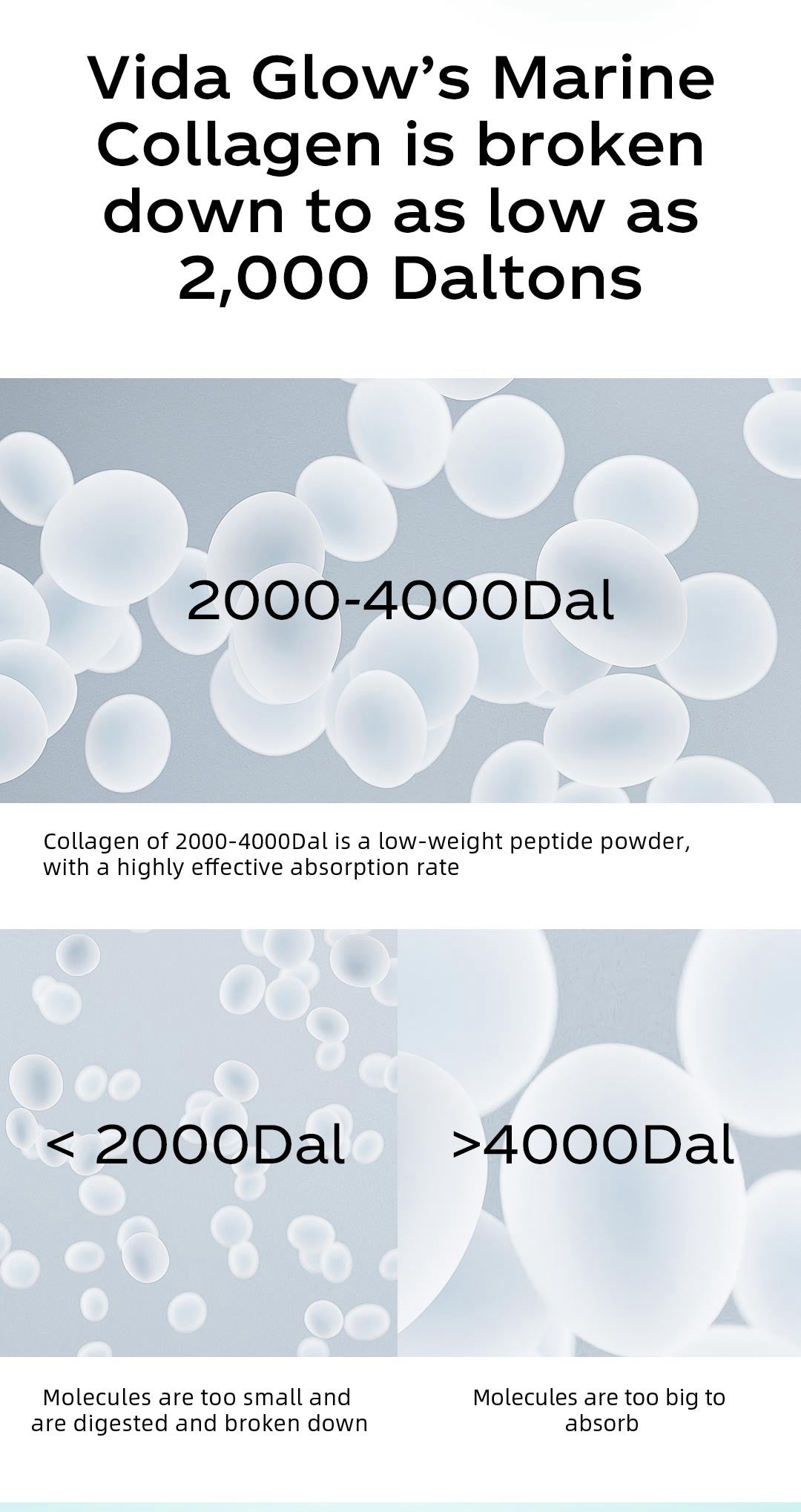 Vida glow natural marine collagen