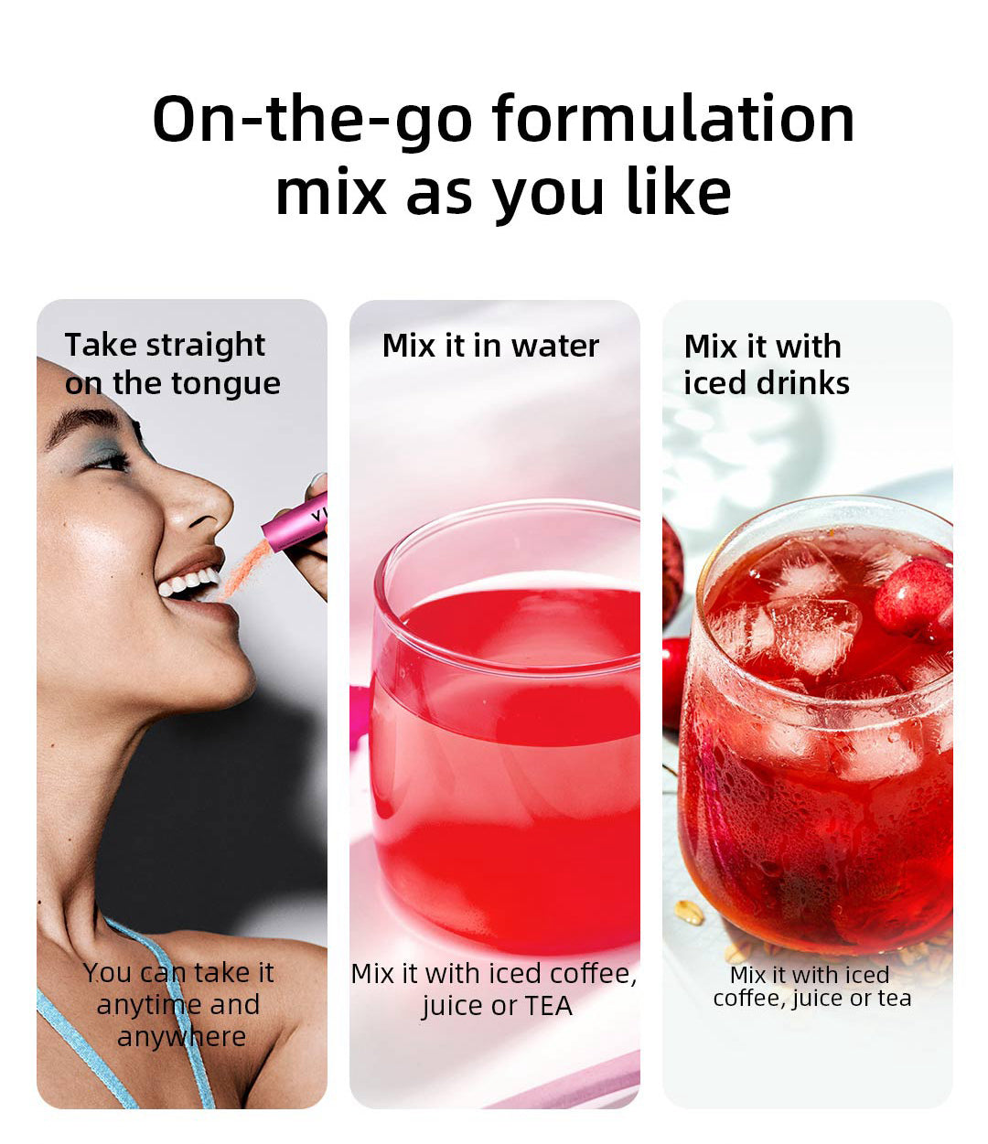 Vida Glow Anti-G-Ox Powder-helps the skin effectively defend against glycation, oxidation and inflammation