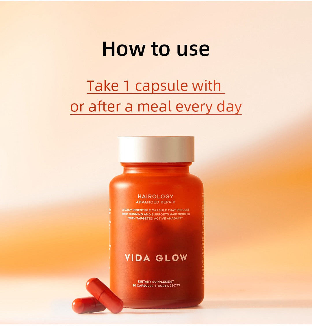 Vida Glow Hairology Capsules