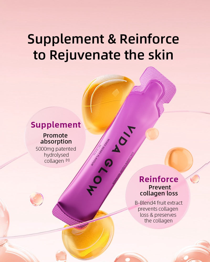 【NEW】Vida Glow Collagen Liquid - Intensive collagen supplementation