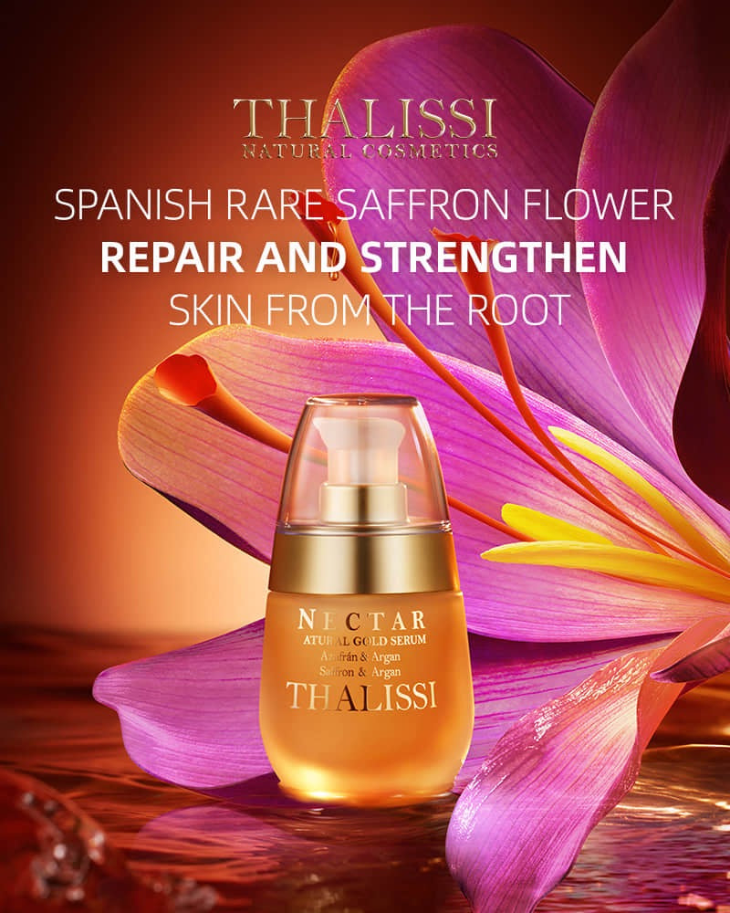 Saffron and Argan Concentarted Serum skin care