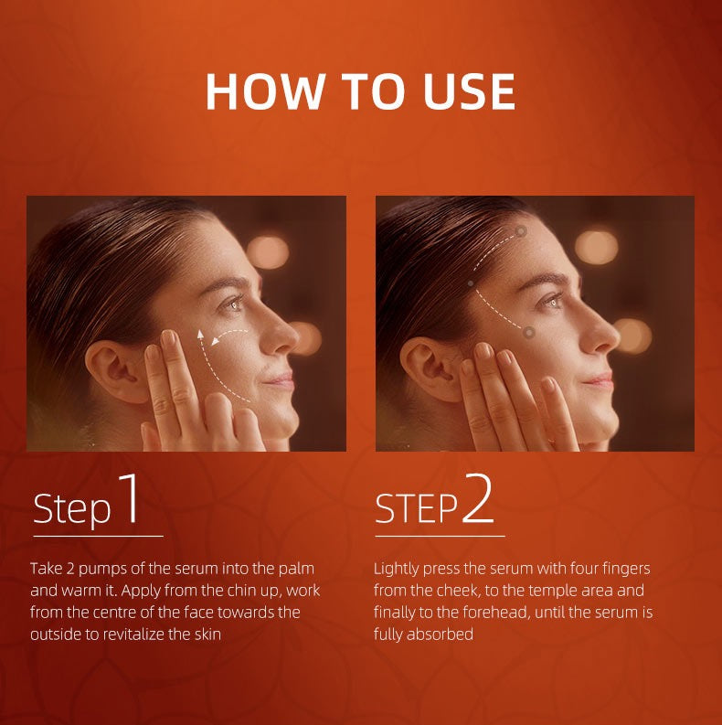 Saffron and Argan Concentarted Serum skin care
