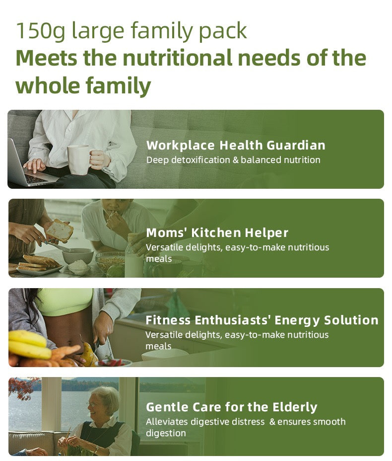 Nutritional detox Shine Greens healthy diet