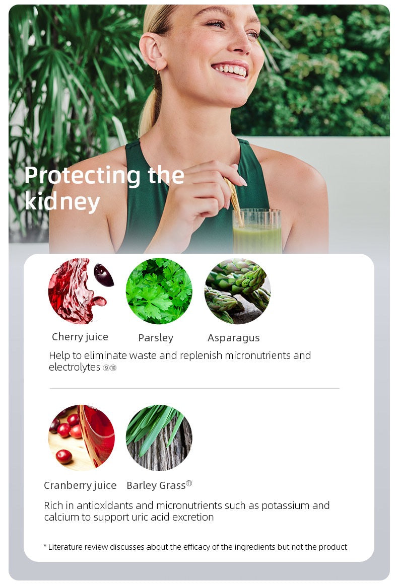 Nutritional detox Shine Greens healthy diet