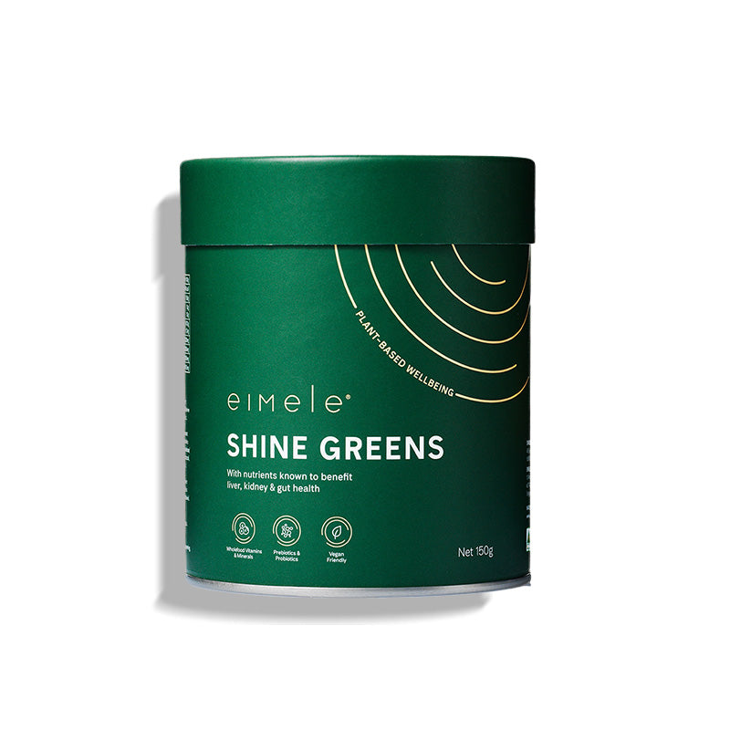 Nutritional detox Shine Greens healthy diet