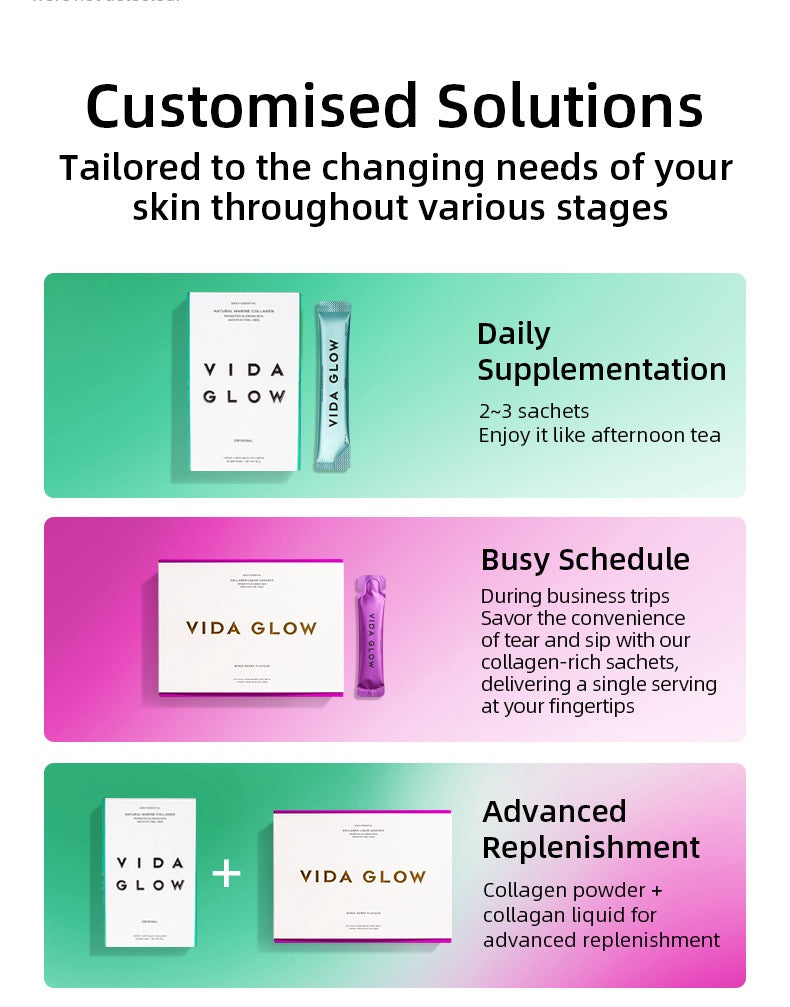 【NEW】Vida Glow Collagen Liquid - Intensive collagen supplementation