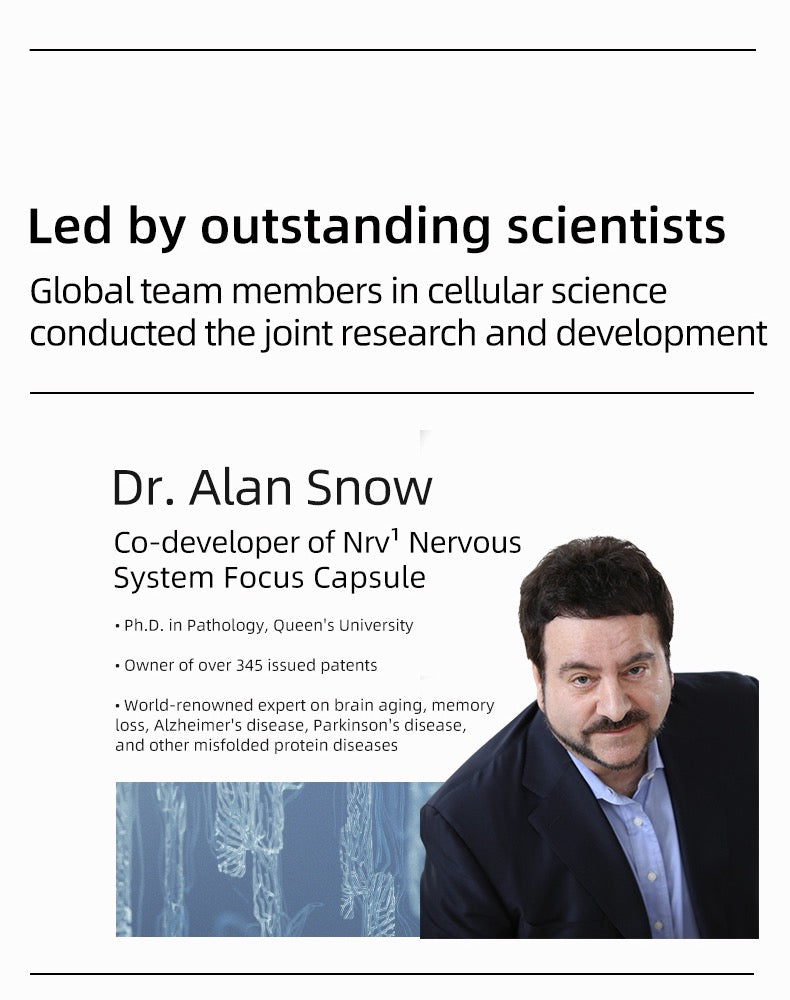 SRW Nrv¹ Nervous System Focus Capsule Relieve brain overuse
