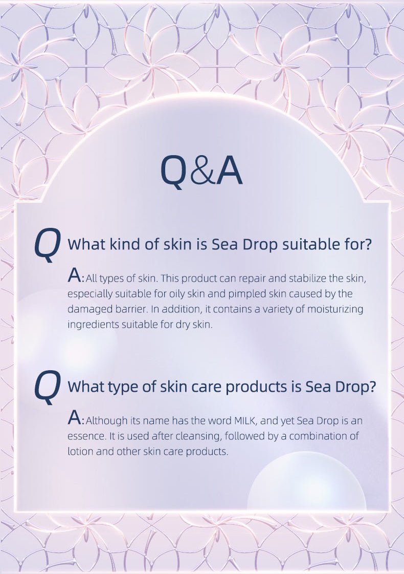 white pearl lotion marine algae skin care