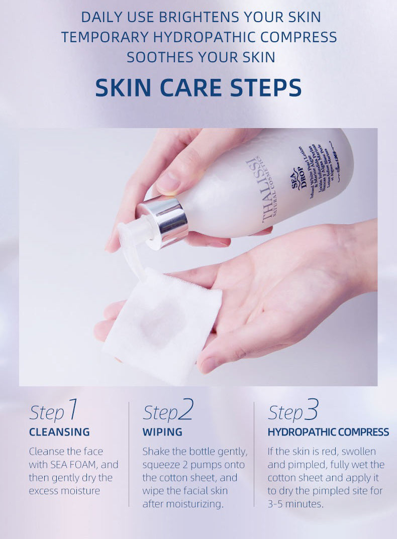 white pearl lotion marine algae skin care