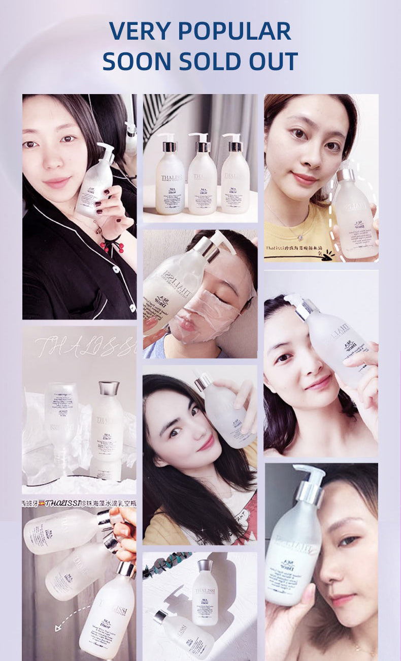 white pearl lotion marine algae skin care