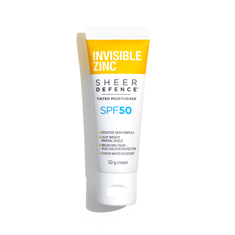 INVISIBLE ZINC Clear High Power Physical Sunscreen SPF50