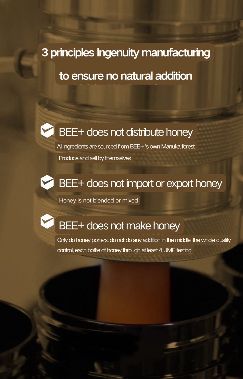 Bee+ Manuka Honey UMF10+ 500g （new package）