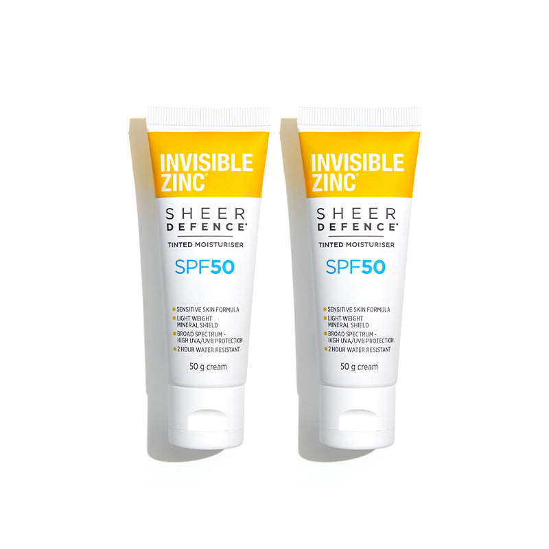 INVISIBLE ZINC Clear High Power Physical Sunscreen SPF50