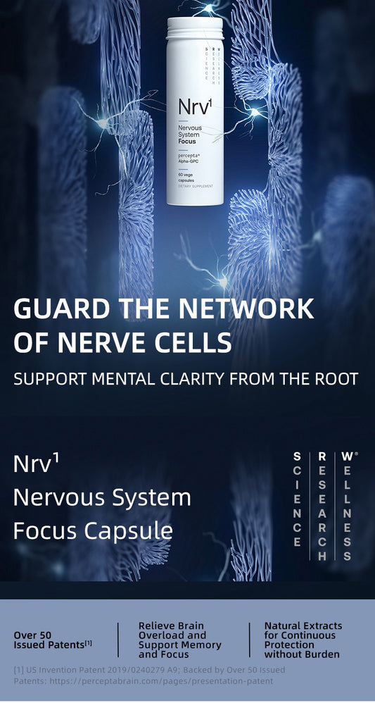 SRW Nrv¹ Nervous System Focus Capsule Relieve brain overuse